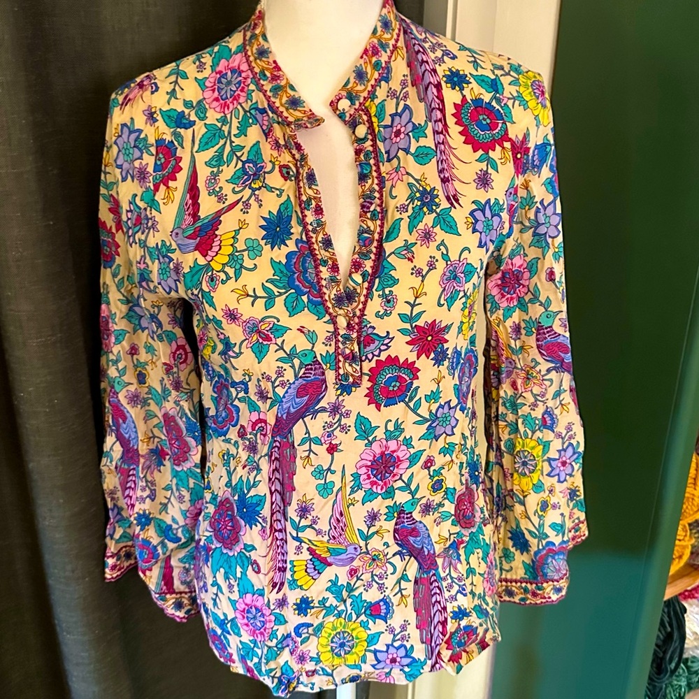 Spool 72 Lovebird womens blouse